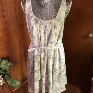 Black Swan Full Flared scoop neck dress